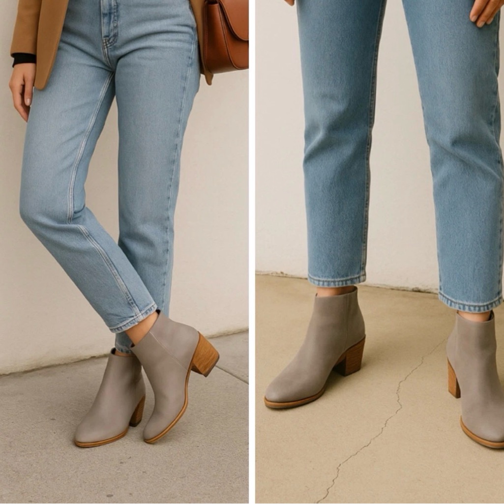 Rachel Comey Gray Boots : Made In Peru : Size 8